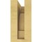 Ekena Millwork 3"W x 6"D x 6"H Classic New Brighton Rough Cedar Woodgrain TimberThane Corbel, Primed Tan CORUR03X06X06NEBRCPR - alternate 3